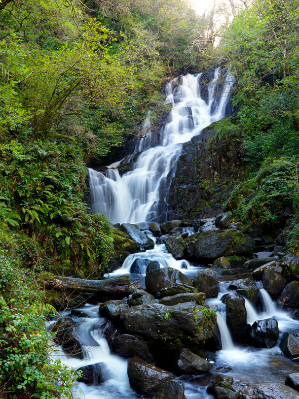 Torc Waterfall, Killarney National Park, Echt Ierland