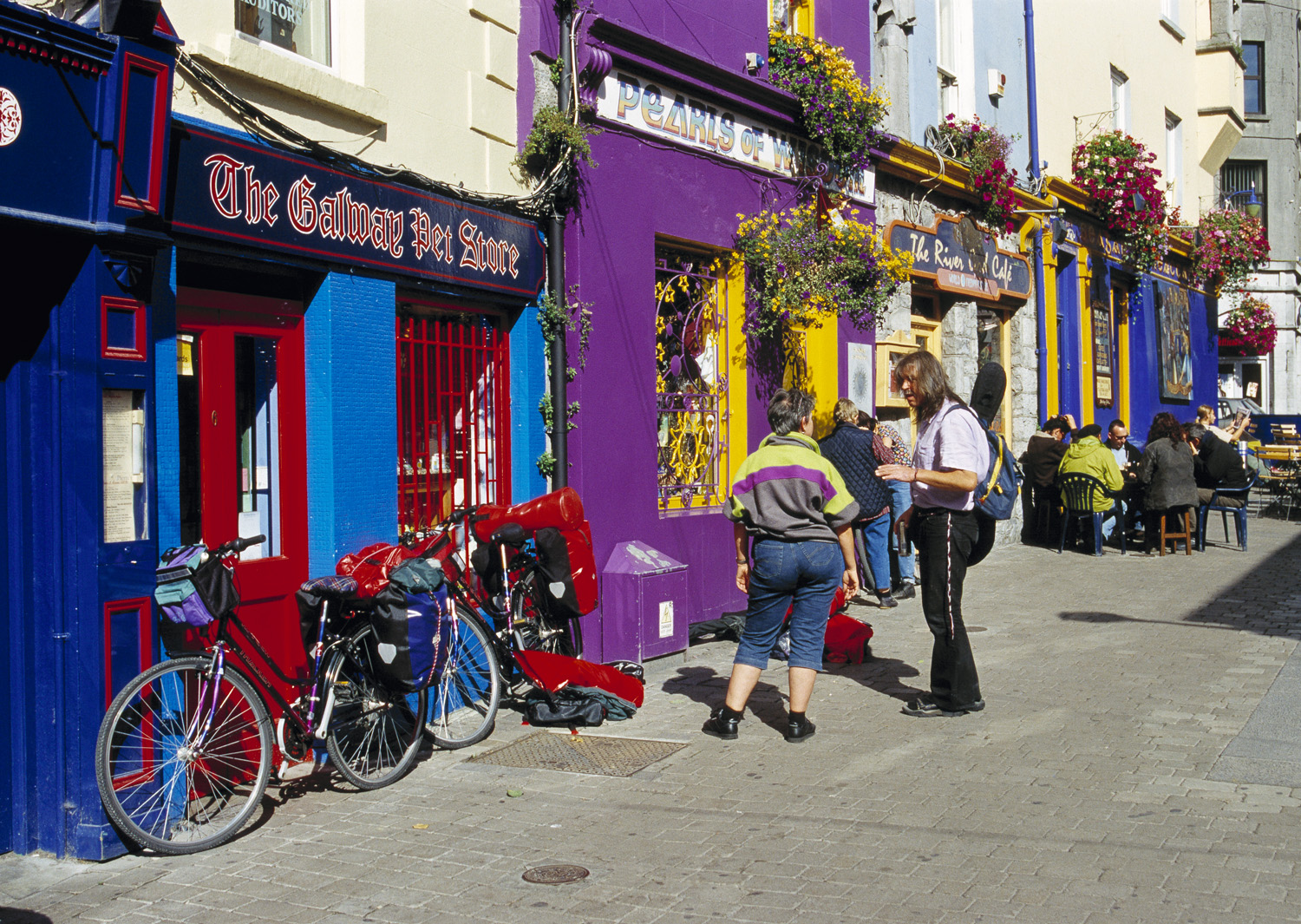 Quay Street Latin Quarter, Galway, Echt Ierland