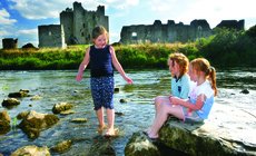 Ierland met kinderen, Trim Castle, Echt Ierland