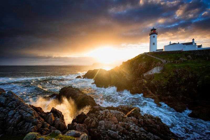 Fanad Head Lighthouse, Echt Ierland